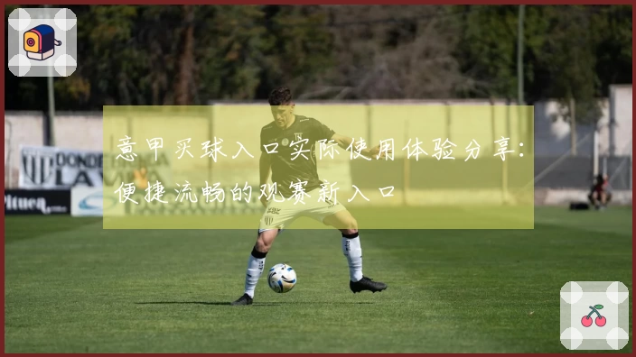 意甲买球入口实际使用体验分享：便捷流畅的观赛新入口