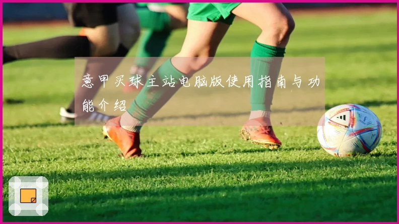 意甲买球主站电脑版使用指南与功能介绍